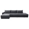 Угловой диван Токио Мах Графитовый велюр