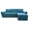 Угловой диван Даларна Бирюзовый / серый