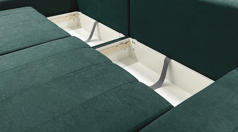 Угловой диван Оникс пуфом, рис.15