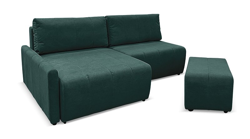 Угловой диван Оникс пуфом, рис.4