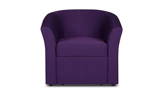 Кресло Андерсен с пуфом Фиолетовый